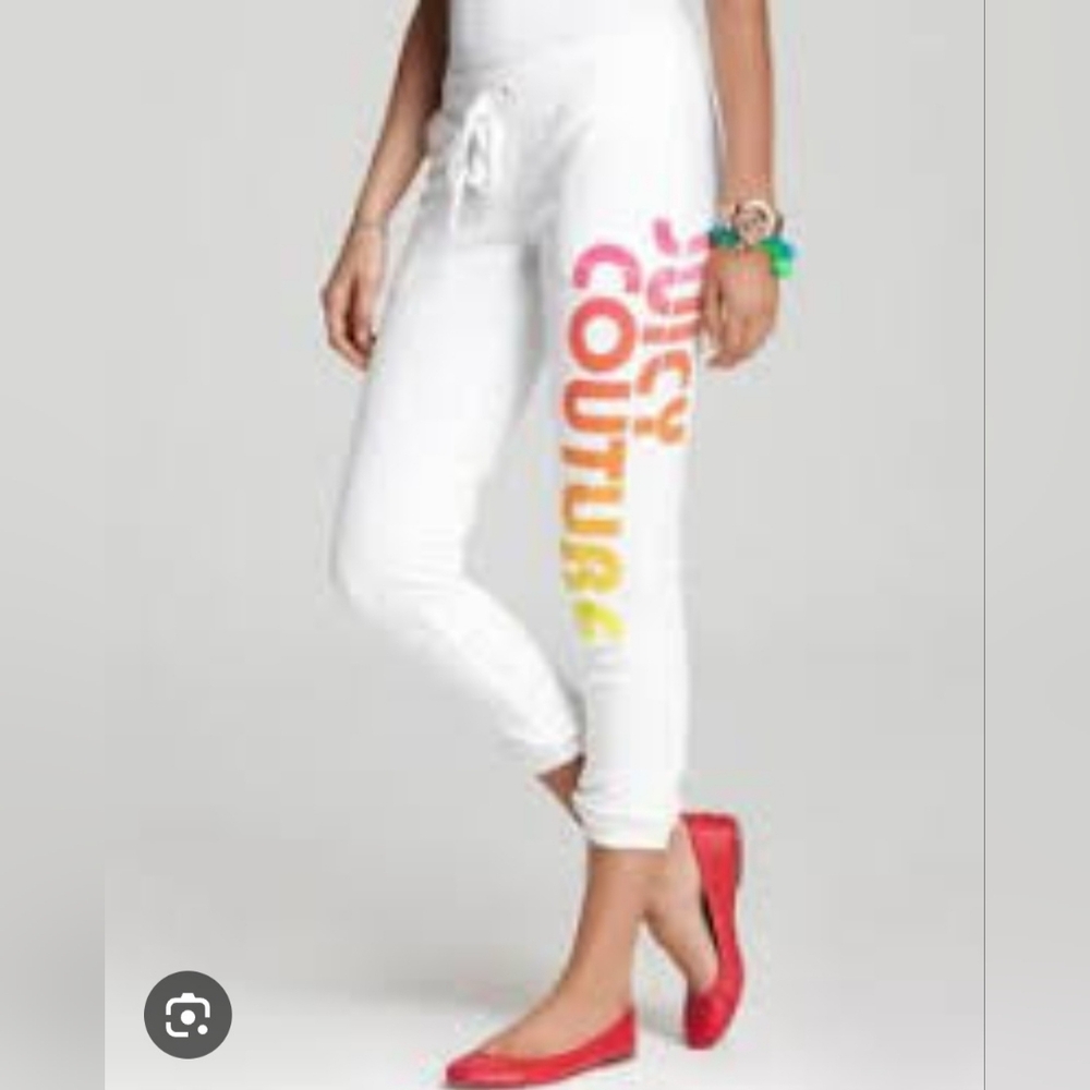 Juicy Couture Cropped Terry Joggers, NWT